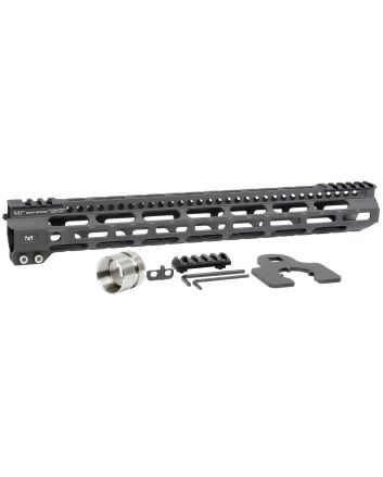 Midwest Industries MIULW15 UltralightAR-15 Black Hardcoat Anodized Aluminum/Polymer 15" Picatinny/M-LOK