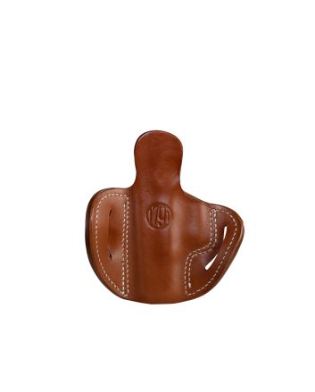 1791 Gunleather ORBH21CBRR BH2.1 Optic Ready OWB Size 2.1 Classic Brown Leather Belt Slide Compatible w/Glock 17/S&amp;W M&amp;P Shield/Springfield XD Right Hand