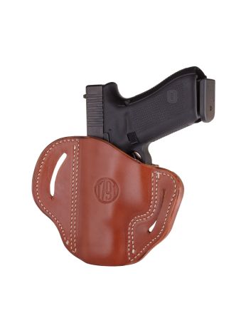 1791 Gunleather ORBH24CBRR BH2.4 Optic Ready OWB 2.4 Classic Brown Leather Belt Slide Fits Walther PPQ/Sig P320/Springfield XD-M Right Hand