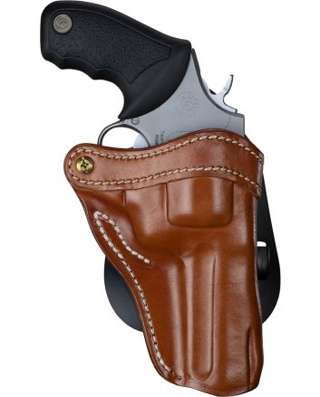 1791 Gunleather PDHR2CBRR RVH2OWB Classic Brown Leather Paddle Fits Ruger GP100 Right Hand