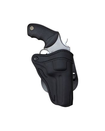 1791 Gunleather PDHR2SBLR RVH2OWB Stealth Black Leather Paddle Fits Ruger GP100 Right Hand