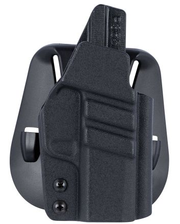 1791 Gunleather TACPDHOWBP365BLKR Tactical KydexOWB Black Kydex Paddle Fits Sig P365 Right Hand
