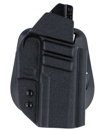 1791 Gunleather TACPDHOWBP320BLKR Tactical KydexOWB Black Kydex Paddle Fits Sig P320