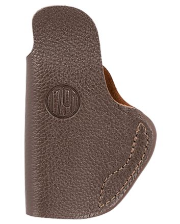 1791 Gunleather FCD1BRWR Fair ChaseIWB Size 01 Classic Brown Deer Hide Belt Clip Fits Ruger LCP 380/S&amp;W Bodyguard Right Hand