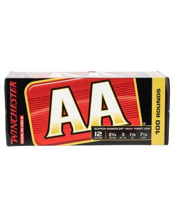 Winchester Ammo AAHA127VP AA Super Handicap Heavy Target 12Gauge 2.75" 1 1/8oz 7.5Shot 100 Bx/2 Case *Value Pack