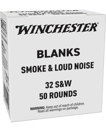 Winchester Ammo 32BL2PW Super X Blank 32S&amp;W 50 Per Box/100 Case