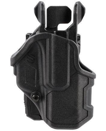 Blackhawk 410776BKR T-Series L2C Non-Light Bearing OWB Black Polymer Belt Slide Compatible w/Glock 48 Right Hand