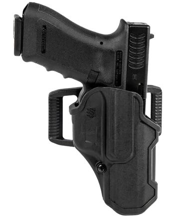 Blackhawk 410777BKR T-Series L2C Non-Light Bearing OWB Black Polymer Belt Slide Fits Springfield Hellcat Right Hand