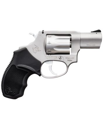 Taurus 2942M029 94222 WMR 8rd 2" Barrel, Overall Matte Finish Stainless Steel &amp; Finger Grooved Black Polymer Grip
