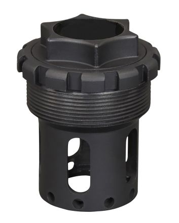 Yankee Hill 2055 Nelson Booster Assembly 1-3/8"-24 tpi 17-4 Stainless Steel Matte Black