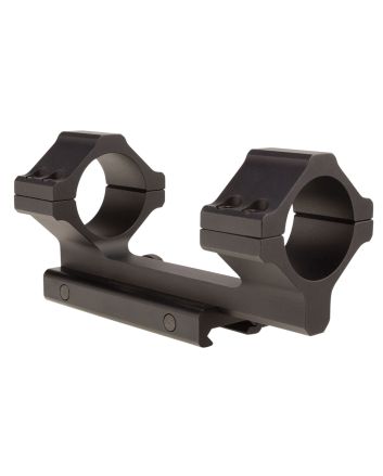 Trijicon AC22036 Colt Knob Scope Mount/Ring Combo Black Anodized Aluminum 34mm Tube, Picatinny Rail Mount, 0 MOA