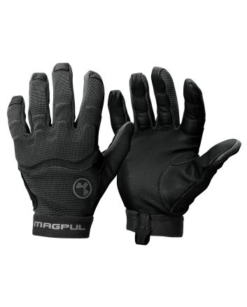 Magpul MAG1015-001 Patrol 2.0 Gloves Black Nylon/Leather Small