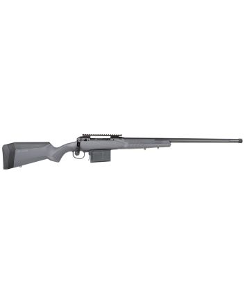 Savage Arms 57489 110 Tactical Full Size 300 Win Mag 5+1 24" Matte Black Heavy Threaded Barrel, Matte Black Picatinny Rail Carbon Steel Receiver, Adj AccuStock Matte Gray Synthetic Stock, Right Hand
