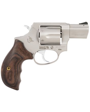 Taurus 2-856029SW 85638 Spl + P 6rd 2" Stainless Steel Walnut Grip