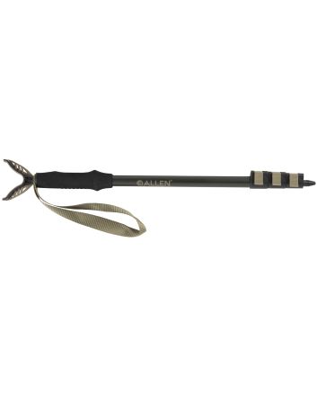 Allen 2163 Swift Shooting Stick Monopod made of Matte Black Aluminum with Padded Grip Surface &amp; 21.50-61" Vertical Adjustment