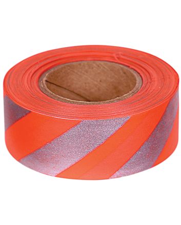 Allen 46 Flagging Tape Reflective Orange 150' Roll