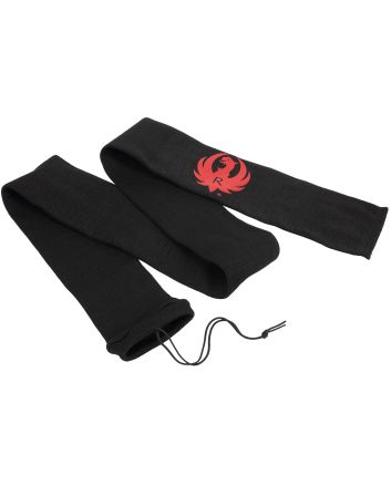 Ruger 13401 Gun Sock52" Rifle Or Shotgun, Black Knit With Ruger Logo