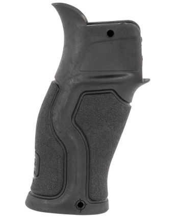 FAB Defense FXGRADUSB Gradus Ergonomic AR Style Black Polymer w/Rubber Overmold, Fits AR/AK