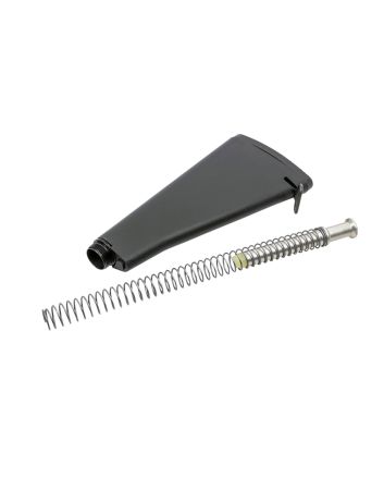 CMMG 55CA646 Receiver Extension Kit A1 Fixed Black Synthetic for AR-Platform