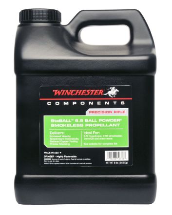 Winchester Powder STABALL8 Rifle Powder 8LB
