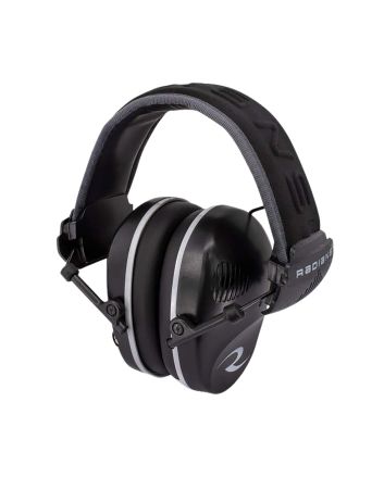 Radians R3200ECS R-3200 Dual Mic Electronic Muff 23 dB Over the Head Black/Gray Adult 1 Pair