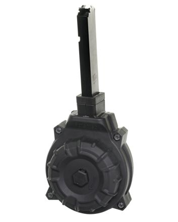 ProMag DRMA18 Standard40rd Drum 45 ACP Fits Hi-Point 4595TS Carbine Black DuPont Zytel Polymer
