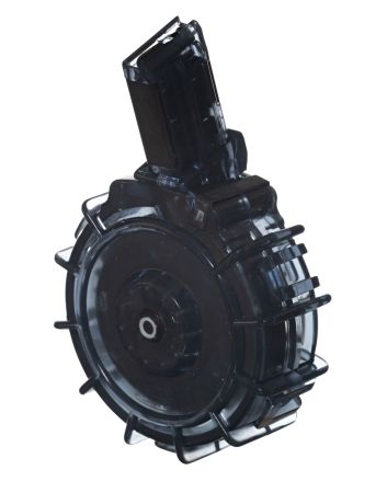 ProMag REMA2 Standard30rd Drum 22 LR Fits Remington 597 Smoke Polycarbonate