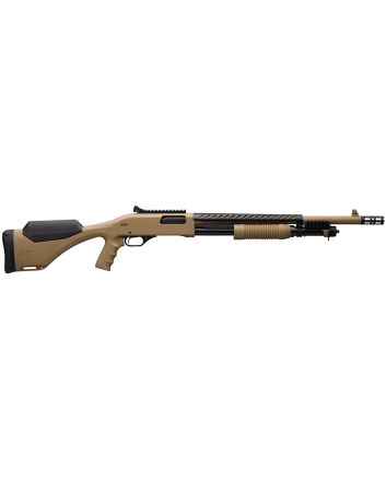 Winchester Repeating Arms 512410395 SXP Extreme Defender 12 Gauge 3" 18" 5+1 Flat Dark Earth Rec/Barrel Flat Dark Earth Fixed Pistol Grip with Adjustable Comb Stock