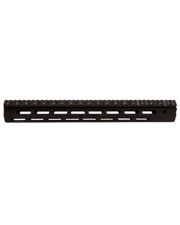 Troy Ind SRAIML115BT00 Battle Rail15" L Aluminum with Black Anodized Finish &amp; M-LOK Slots for AR-15