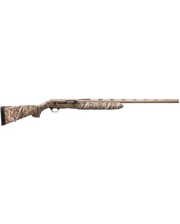 Browning 011428204 Silver Field 12 Gauge 3.5" 4+1 28" Barrel, Flat Dark Earth Cerakote Finish, Mossy Oak Shadow Grass Habitat Synthetic Stock