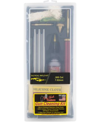 Pro-Shot TR308KIT Tactical Classic Box Kit Multi-Caliber Rifle/Black Plastic Case
