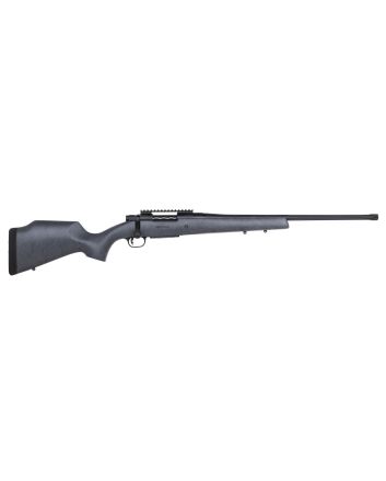 Mossberg 28103 Patriot Long Range Hunter 6.5 Creedmoor Caliber with 5+1 Capacity, 22" Threaded/Fluted Barrel, Matte Blued Metal Finish &amp; Sniper Gray Fixed Monte Carlo Stock Right Hand (Full Size)