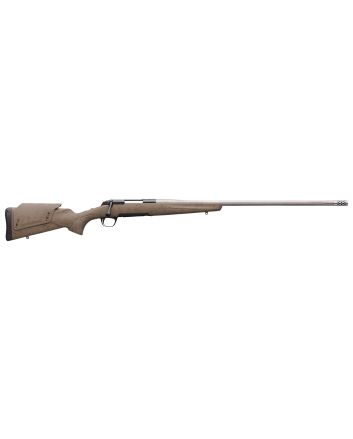 Browning 035514294 X-Bolt Western Hunter Long Range 6.5 PRC 3+1 26" MB Matte Blued Spider Webbed Flat Dark Earth Cerakote Hard Core Fiber-Fusion with Adjustable Comb Stock Right Hand (Full Size)