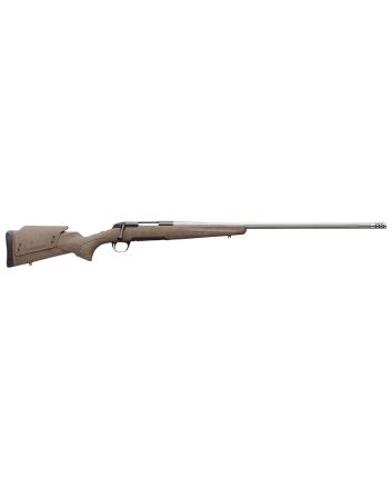 Browning 035514295 X-Bolt Western Hunter Long Range 30 Nosler 4+1 26" MB Matte Blued Spider Webbed Flat Dark Earth Cerakote Hard Core Fiber-Fusion with Adjustable Comb Stock Right Hand (Full Size)