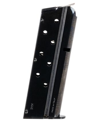 Mec-Gar MGCGOV9LCB StandardBlued Detachable 8rd 9mm Luger for 1911 Officer