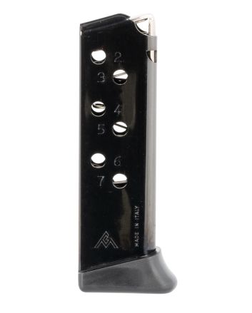 Mec-Gar MGPPKS32FRB Standard7rd Detachable w/Finger Rest 32 ACP Fits Walther PPK Blued Carbon Steel