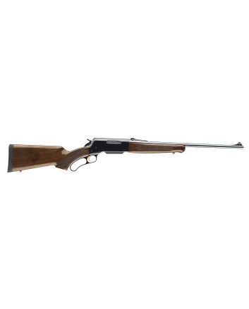 Browning 034009182 BLR Lightweight 6.5 Creedmoor 4+1 20" Polished Blued Barrel, Polished Black Alloy Receiver, Grade 1 Gloss Black Walnut Pistol Grip Stock, Optics Ready