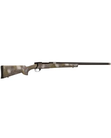 Howa HGCF65CKTS M1500 Hogue 6.5 Creedmoor 5+1 24" Black Carbon Fiber Steel Barrel, Black Steel Receiver, Kratos Camo Hogue OverMolded Synthetic Stock