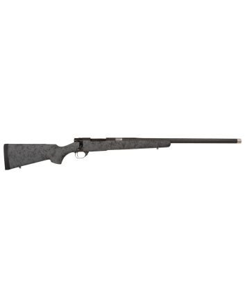 Howa HSCF65CGRY M1500 HS Precision 6.5 Creedmoor 5+1 24" Black Carbon Fiber Steel Barrel, Black Steel Receiver, Gray w/Black Webbing HS Precision Synthetic Stock