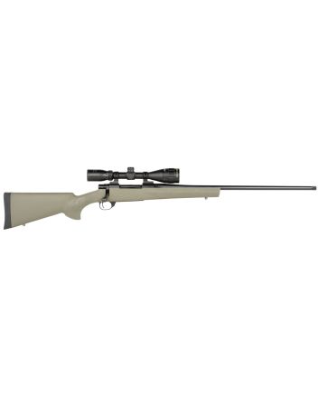 Howa HGP23PRCG M1500 Gamepro Gen2 300 PRC 3+1 24" Threaded Barrel, Blued Metal Finish, Green Fixed Hogue Pillar-Bedded Overmolded Stock, Includes GamePro 4-12x40mm Scope