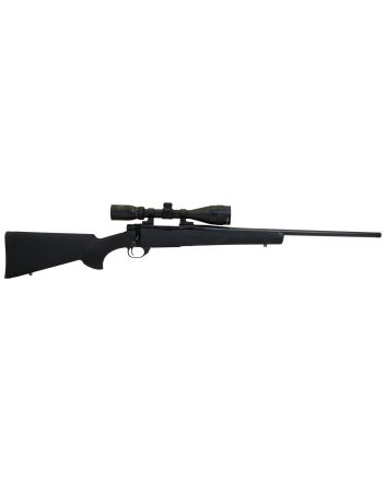 Howa HGP265PRCB M1500 Gamepro Gen2 6.5 PRC 3+1 24" Threaded Barrel, Blued Metal Finish, Black Fixed Hogue Pillar-Bedded Overmolded Stock, Includes GamePro 4-12x40mm Scope