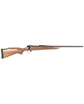 Howa HWH270T M1500 Standard Hunter 270 Win 5+1 22" Black Steel Threaded Barrel, Black Steel Receiver, Walnut Fixed Wood Stock