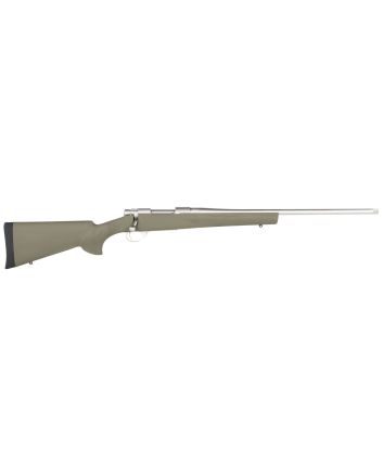 Howa HGR72513 M1500 Hogue Full Size 6.5 Creedmoor 5+1 22" Stainless Steel Threaded Barrel, Drilled &amp; Tapped Stainless Steel Receiver, Hogue OverMolded OD Green Synthetic Stock, Right Hand