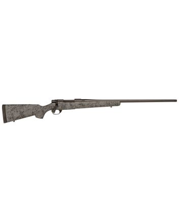 Howa HHS45531 M1500 HS Precision 6.5 PRC 3+1 24" Threaded Barrel, Black Steel Receiver, Gray w/Black Webbing HS Precision Synthetic Stock