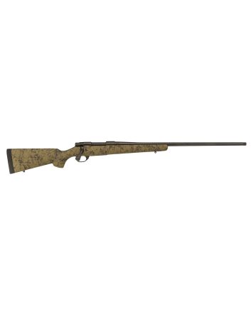 Howa HHS45533 M1500 HS Precision 6.5 PRC 3+1 24" Threaded Barrel, Black Steel Receiver, Green w/Black Webbing HS Precision Synthetic Stock