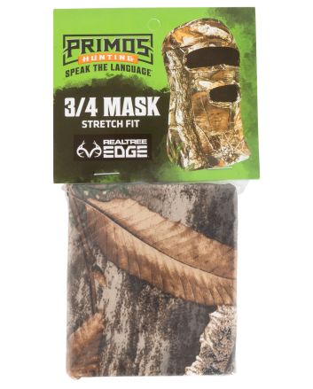 Primos PS6668 Stretch FitRealtree Edge Neoprene 3/4 Face Mask OSFA