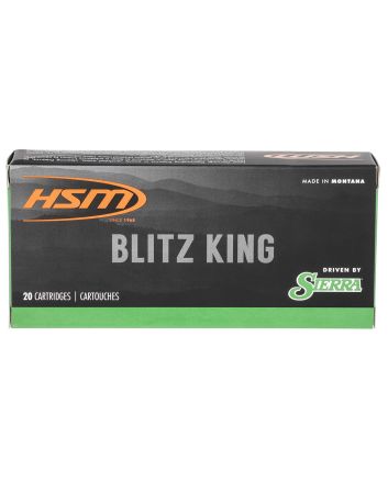 HSM 2225020N Varmint22-250 Rem 55 gr Sierra BlitzKing 20 Per Box/ 25 Case