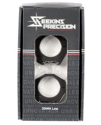 Seekins Precision 0010620002 Scope RingsMatte Black 30mm Low