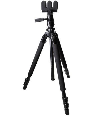 KOPF Jager KJ85001K K700 AMT Tripod made of Aluminum with Black Finish, Pivoting Reaper Grip, 360 Degree Pan &amp; 3-Level Leg Extensions