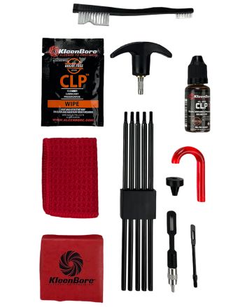 KleenBore UK213 Universal Cleaning Kit .22 Cal-12 Gauge Handguns/Rifles/Shotguns